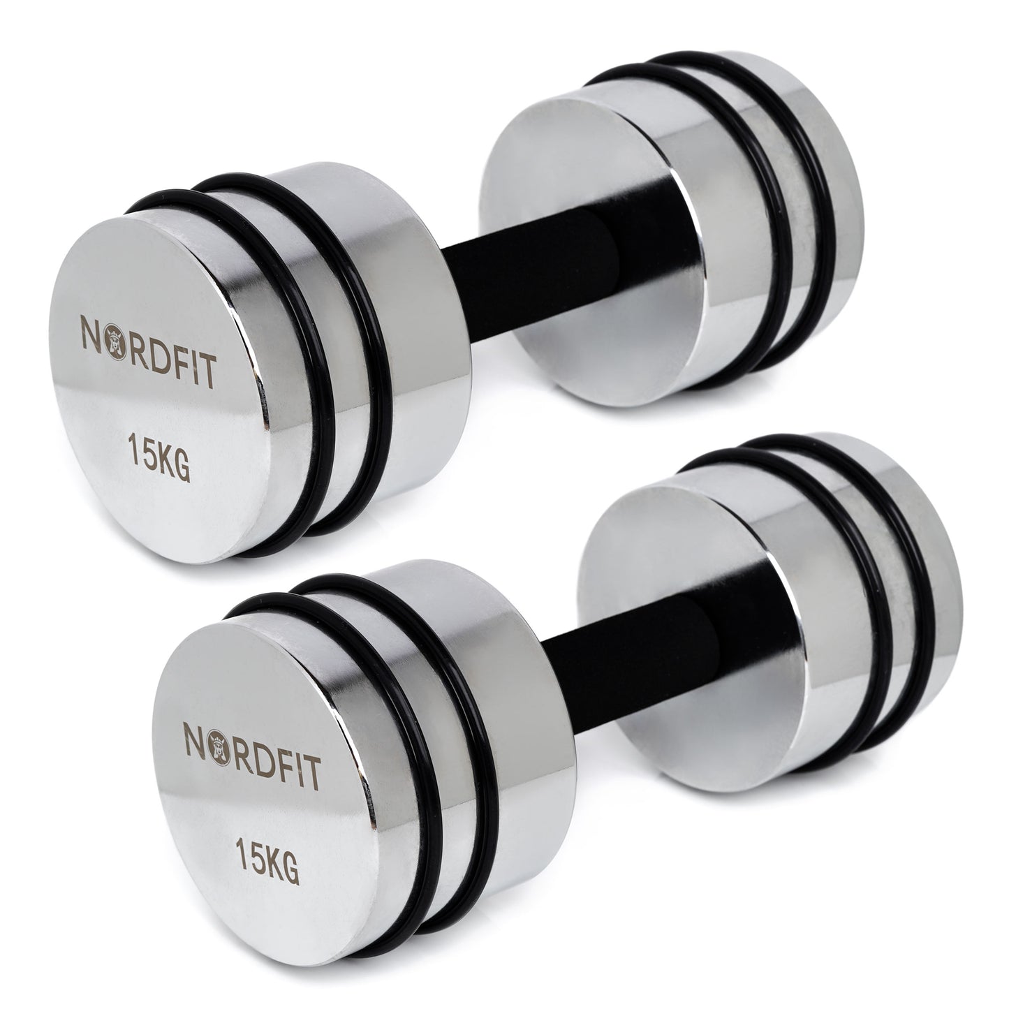 Adjustable Steel Dumbbells - Compact and Versatile Home Fitness Equipment - 5kg and 10kg Versions by NORDFIT