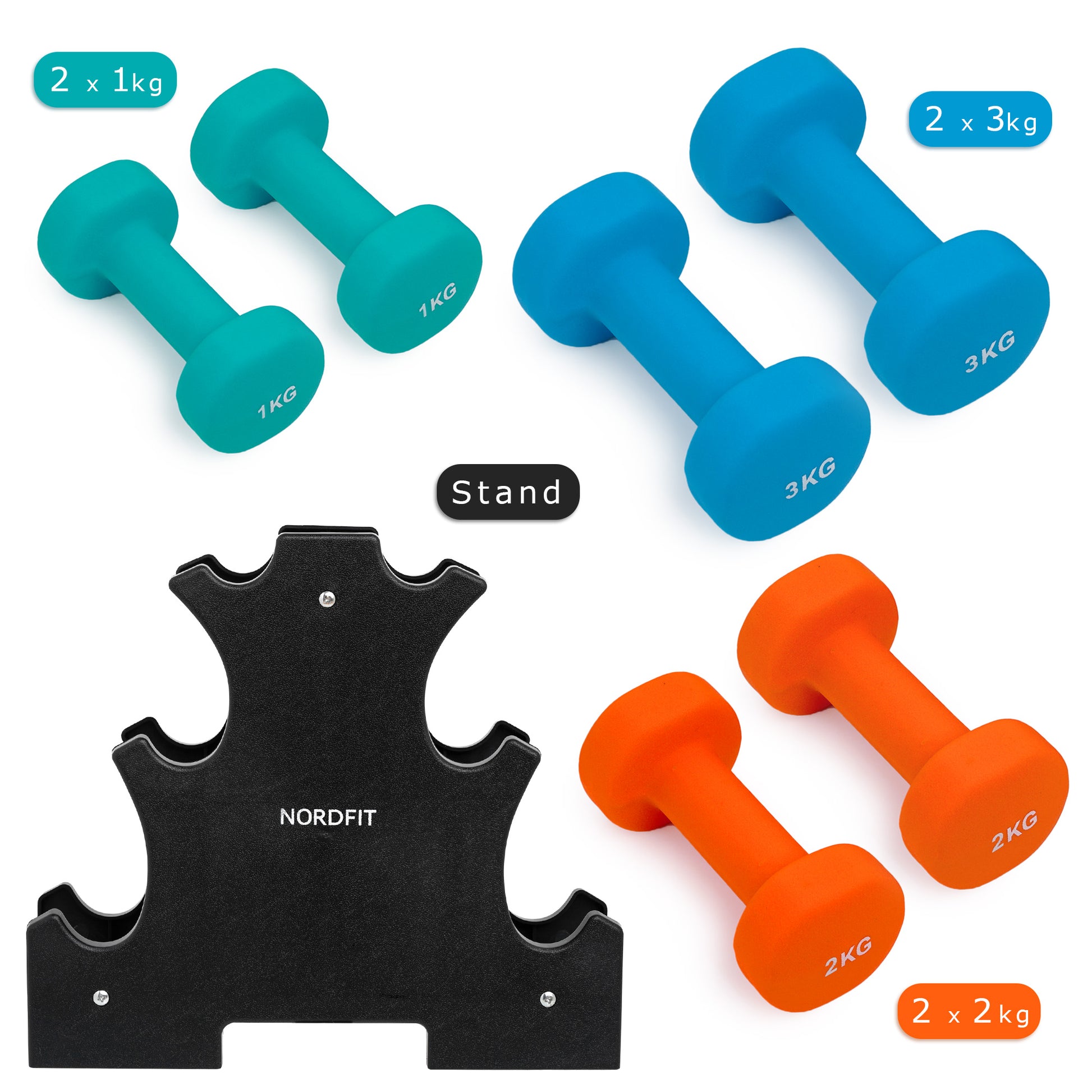 dumbbell set