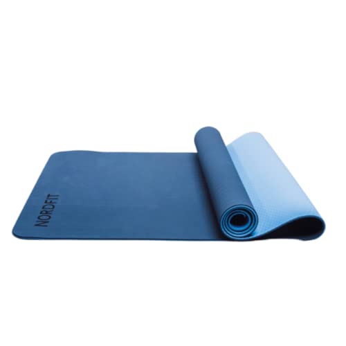 NORDFIT Double-Sided TPE Yoga and Pilates Mat - Available in 5 Colours