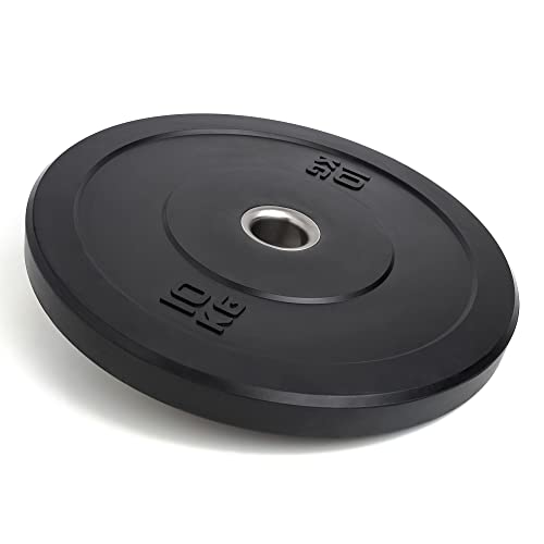 NORDFIT - Olympic Bumper Weight Plates - Rubber Coated - 2 inch Barbell Weight Set