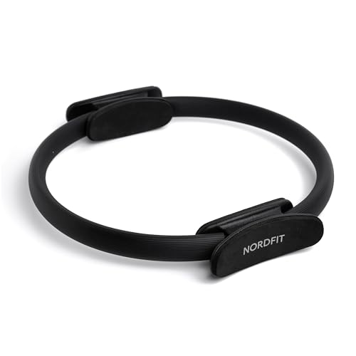 NORDFIT Pilates Ring – 14.6 inch - Premium Quality, Dual-Handle Fitness Circle for Strength, Flexibility, and Toning