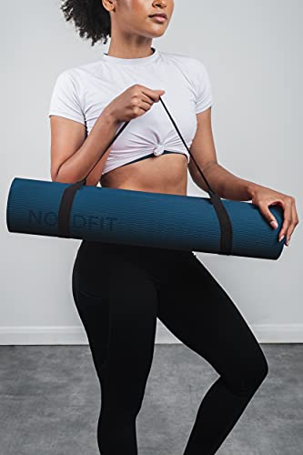 NORDFIT Double-Sided TPE Yoga and Pilates Mat - Available in 5 Colours